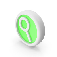 Search Icon Circle Green PNG & PSD Images
