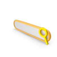 Search Icon Bar Yellow PNG & PSD Images