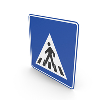 Turkish Sign Crosswalk PNG & PSD Images