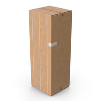 Dirty Big Carton Package Box PNG & PSD Images