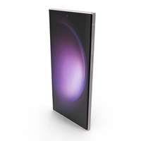 Flagship Smartphone Samsung Galaxy S23 Lavender PNG & PSD Images
