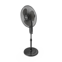 Floor Fan Honeywell Black PNG & PSD Images