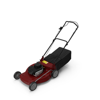 Gas Push Mower PNG & PSD Images
