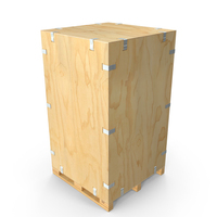Heavy Duty Shipping Crate PNG & PSD Images