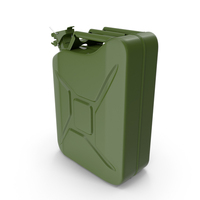 Metal Jerry Gas Fuel Tank Military Style PNG & PSD Images