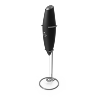 Milk Handheld Mixer Zulay Black with Stand PNG & PSD Images