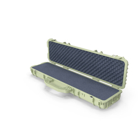 Open Military Hard Case Green PNG & PSD Images