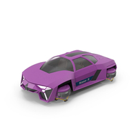 Purple Hover Car PNG & PSD Images