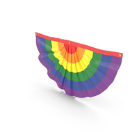 Rainbow Pride Bunting Flag PNG & PSD Images
