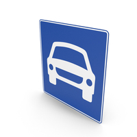 Turkish Sign Start Of Road For Motor Vehicles PNG & PSD Images