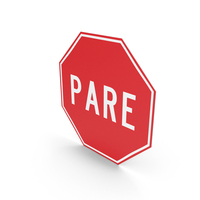 Colombian Sign Stop PNG & PSD Images