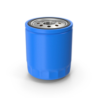 Oil Filter Blue PNG & PSD Images
