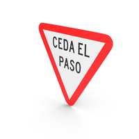 Mexican Sign Yield PNG & PSD Images
