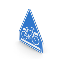 Japanese Sign Bike Crossing PNG & PSD Images