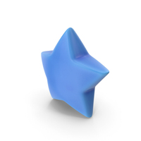 Star Icon Blue PNG & PSD Images