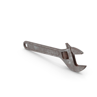 Adjustable Wrench Rusty PNG & PSD Images