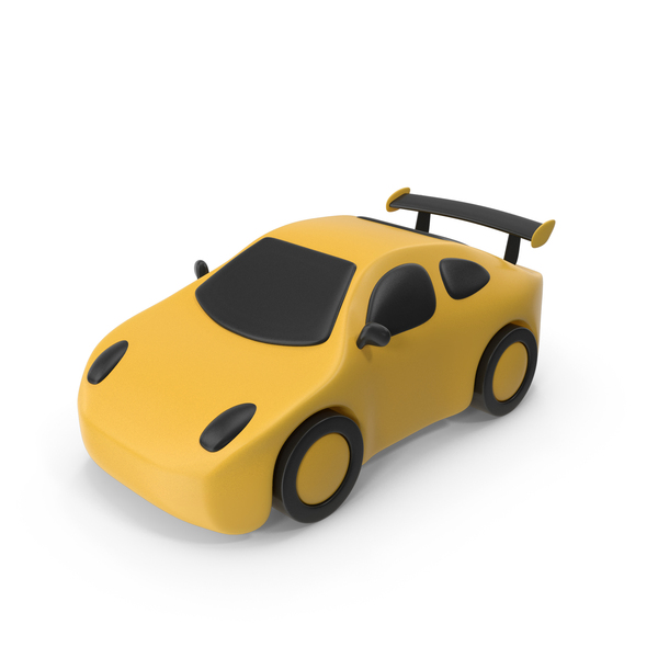 Toy Car Yellow PNG & PSD Images