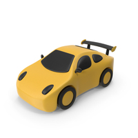 Toy Car Yellow PNG & PSD Images