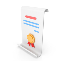 Certificate Icon PNG & PSD Images