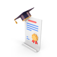 Diploma Icon PNG & PSD Images