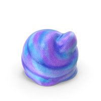 Blue Purple Toy Slimes PNG & PSD Images