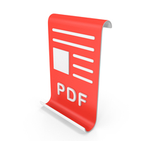 PDF Icon PNG & PSD Images