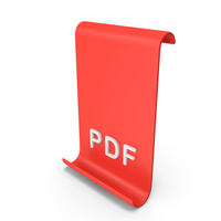 PDF Icon PNG & PSD Images
