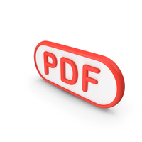 PDF Icon PNG & PSD Images