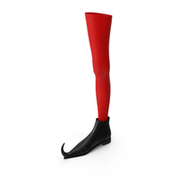 Witch Boot With Stocking PNG & PSD Images