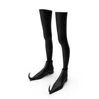 Witch Boots With Stockings PNG & PSD Images