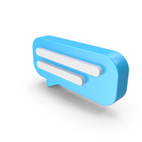 Talk Icon Blue PNG & PSD Images