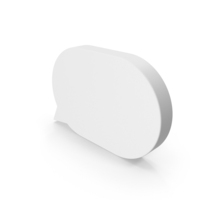 Talk Icon White PNG & PSD Images