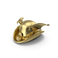 Gold Witch Cap PNG & PSD Images