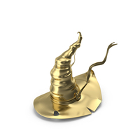 Gold Witch Hat PNG & PSD Images