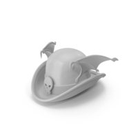 White Witch Cap PNG & PSD Images
