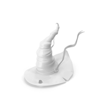 White Witch Hat PNG & PSD Images