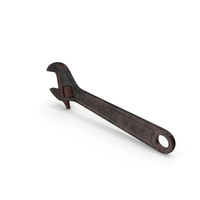 Adjustable Wrench Old Rusty PNG & PSD Images