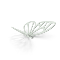 Monochrome Butterfly PNG & PSD Images