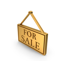 Gold For Sale Board Icon PNG & PSD Images