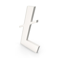 Litecoin Porcelain PNG & PSD Images