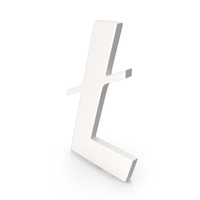 Litecoin Porcelain PNG & PSD Images