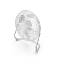 Compact Floor Fan White PNG & PSD Images