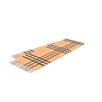 Double Folded Scarf Beige PNG & PSD Images