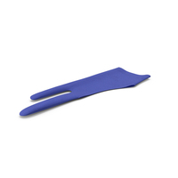 Drawing Glove Blue PNG & PSD Images