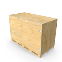 Heavy Duty Wood Crate PNG & PSD Images