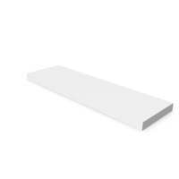 Form Cusko White Floating Shelf PNG & PSD Images