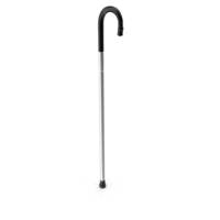Metal Cane Walking Stick PNG & PSD Images