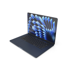 Midnight Apple MacBook Air 15 PNG & PSD Images