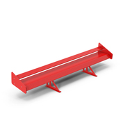 Red Car Spoiler PNG & PSD Images