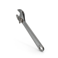 Adjustable Wrench Glossy Fingerprint PNG & PSD Images